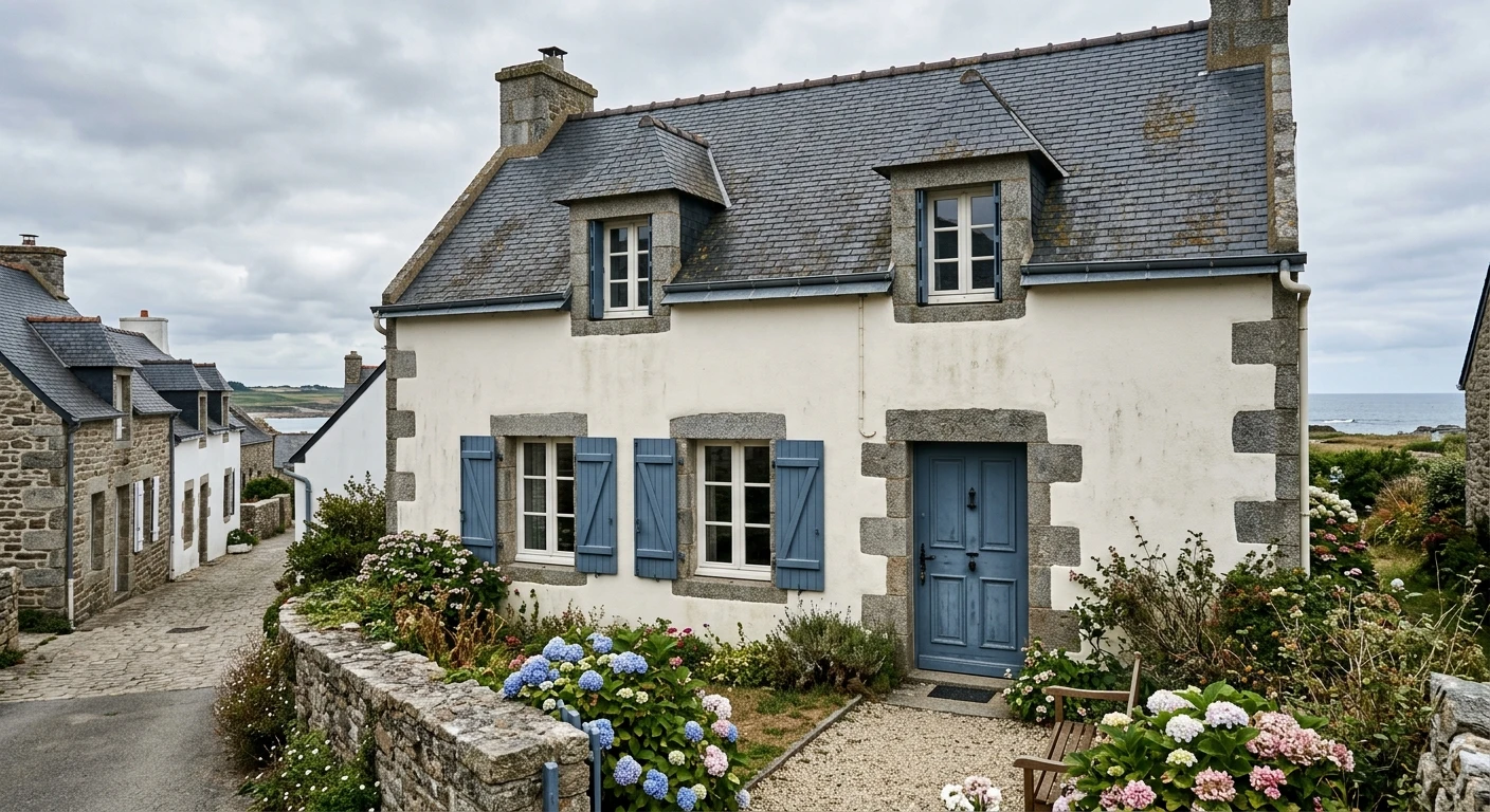 Couleurs de Façade en Bretagne : Granit, Blanc et Bleu (Guide 2026)