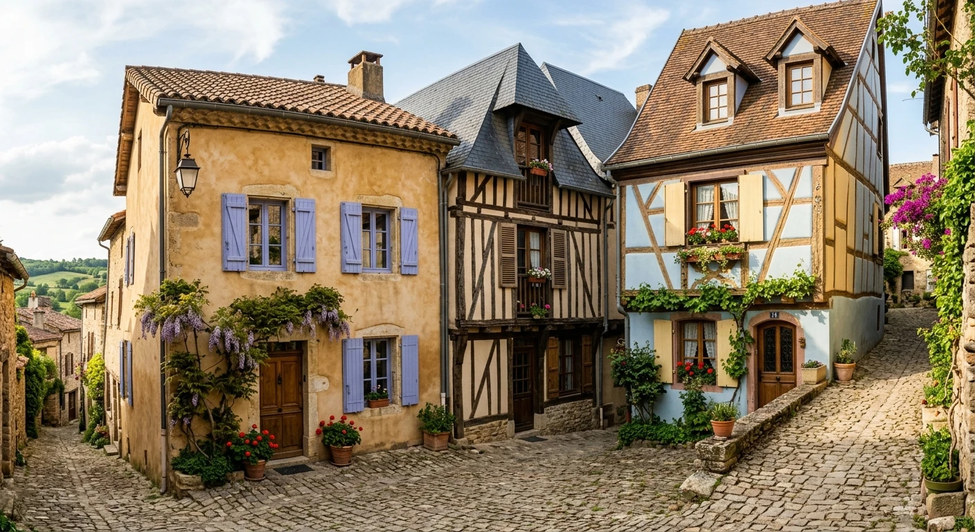 Couleurs de Façade par Région en France : le Guide 2026 (Provence, Normandie, Alsace, Pays Basque)