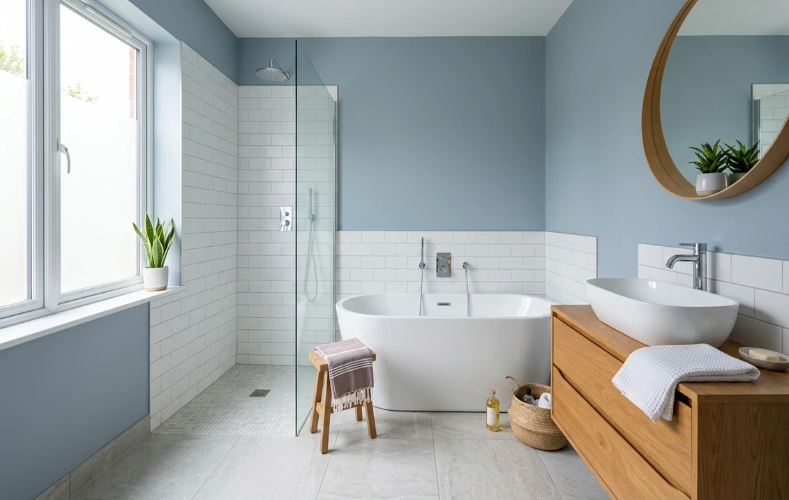Badezimmer streichen 2026: 15 feuchtigkeitsresistente Farben