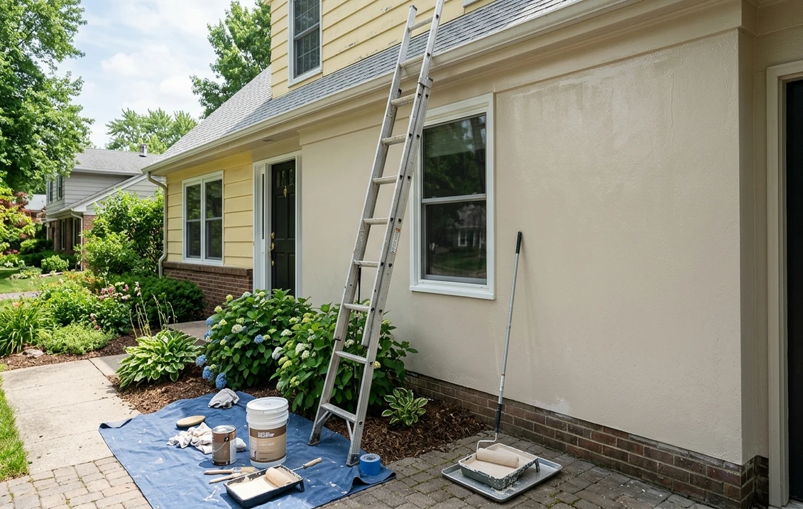 Fassade Streichen: 10 Tipps für ein perfektes Ergebnis