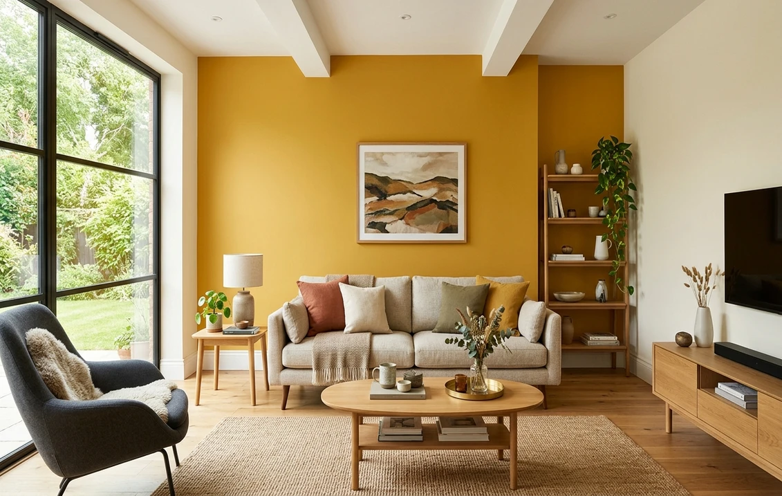 Wohnzimmer Farben Trends 2026: 12 Top-Farben im Vergleich