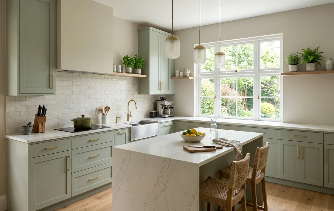 Peinture Cuisine Tendances 2026 : Top 15 Teintes