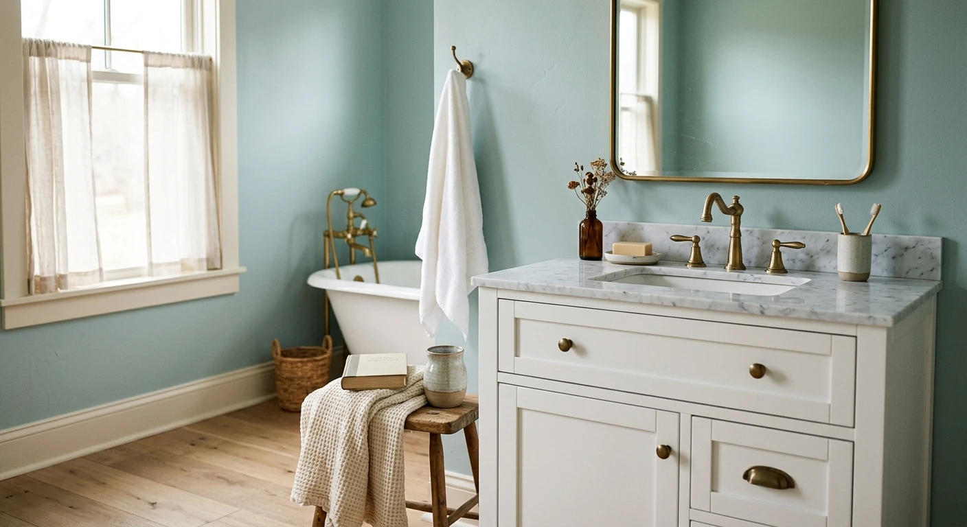 Bathroom Color Schemes: 12 Palettes That Work