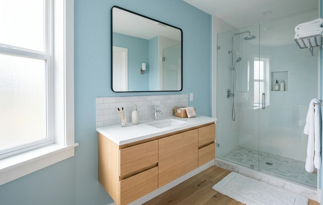 Bathroom Painting Cost 2026: $150-$1,500 by Size