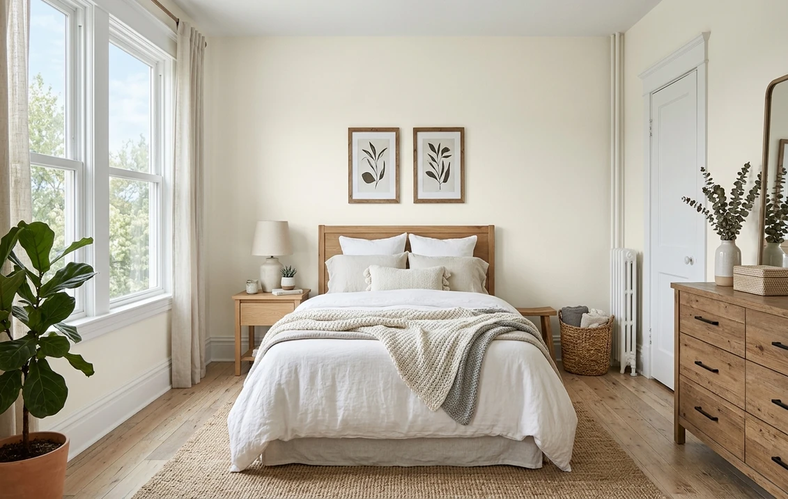 Benjamin Moore Equivalent of Behr Whispering White (2026)
