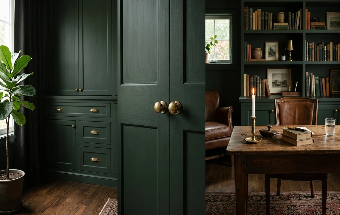 Benjamin Moore Black Forest Green 2047-10: Review