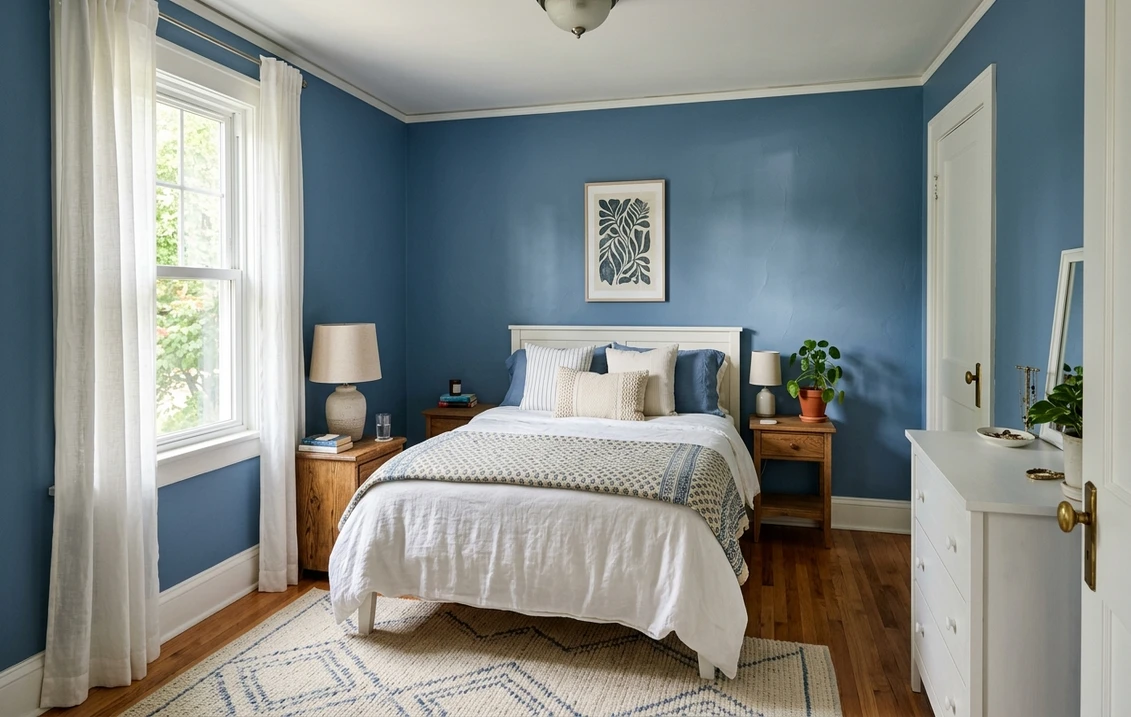 Benjamin Moore Brittany Blue 1633: Undertones & Rooms