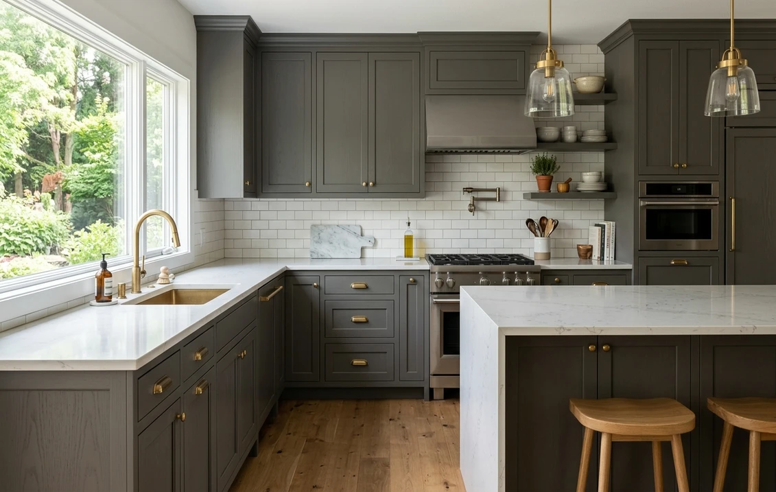 Benjamin Moore Chelsea Gray HC-168: Undertones