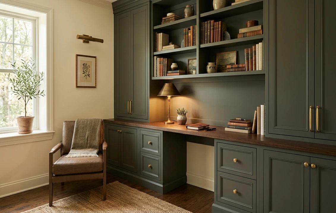 Benjamin Moore Cromwell Gray HC-103: Undertones