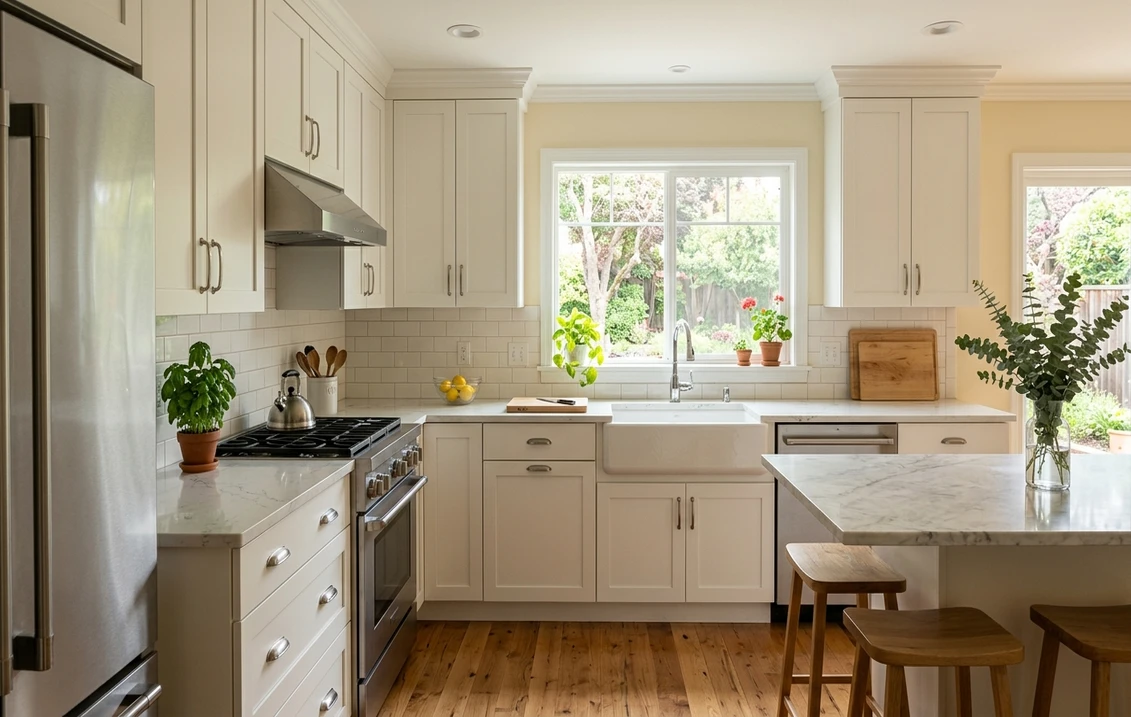 Benjamin Moore Gentle Cream OC-96: Undertones & Rooms
