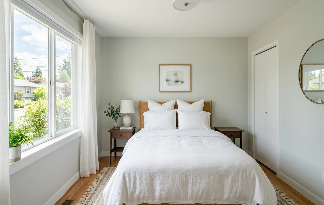 Benjamin Moore Moonshine 2140-60: Undertones & Rooms