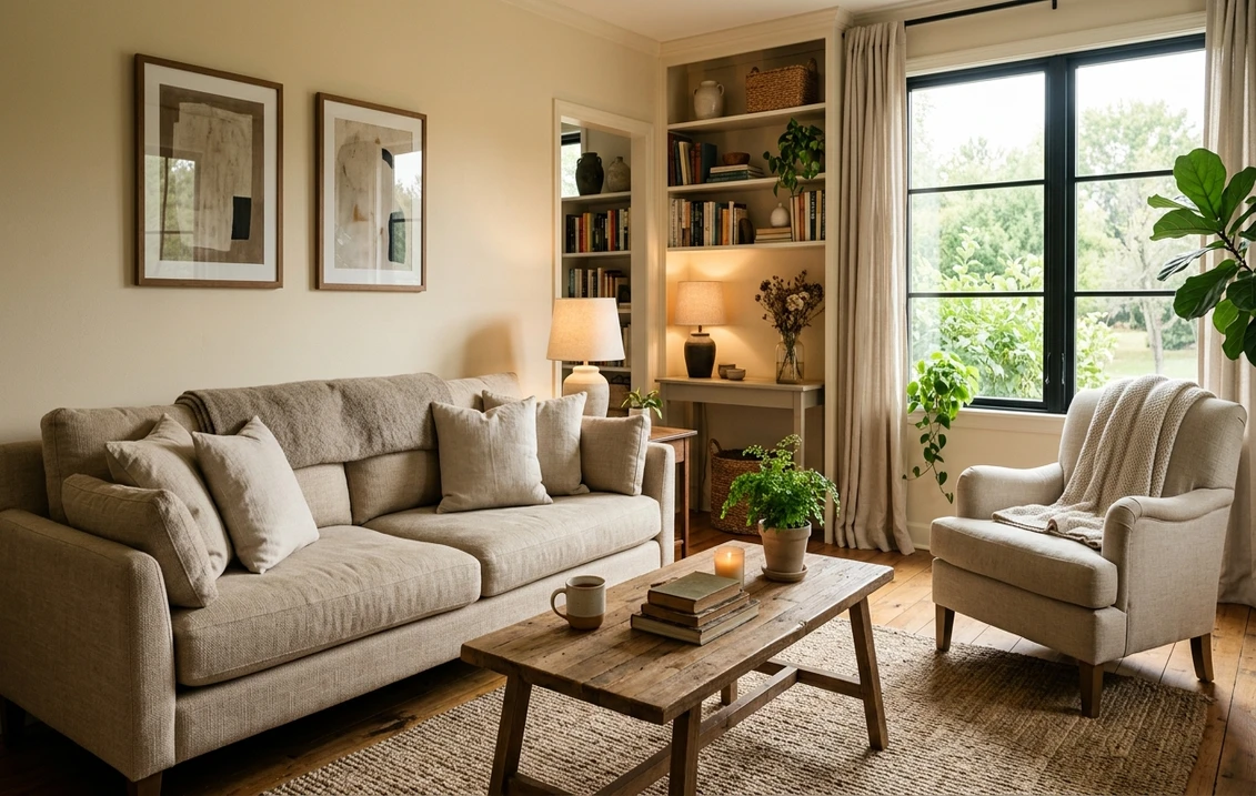 Benjamin Moore Natural Cream OC-14: Undertones