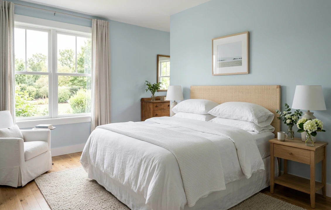 Benjamin Moore Solitude 2123-50: Pale Blue Review