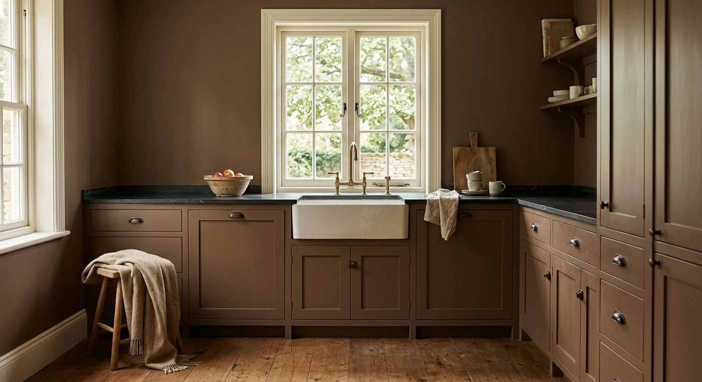 Brown Kitchen: 12 Best Paint Color Ideas 2026