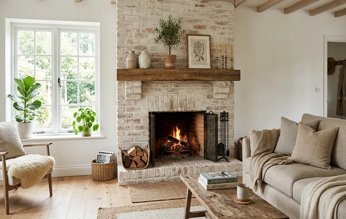 How to Whitewash Brick: Fireplace and Wall Guide 2026