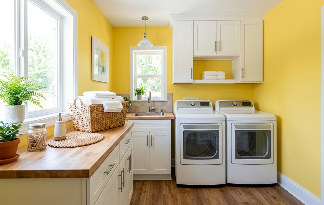 Top 12 Cheerful Laundry Room Paint Colors 2026