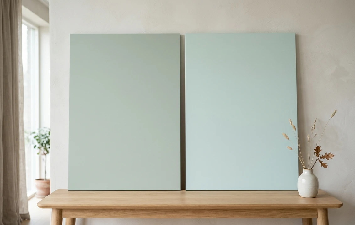 Sea Salt vs Palladian Blue: Coastal Green-Blue Duel SW vs BM