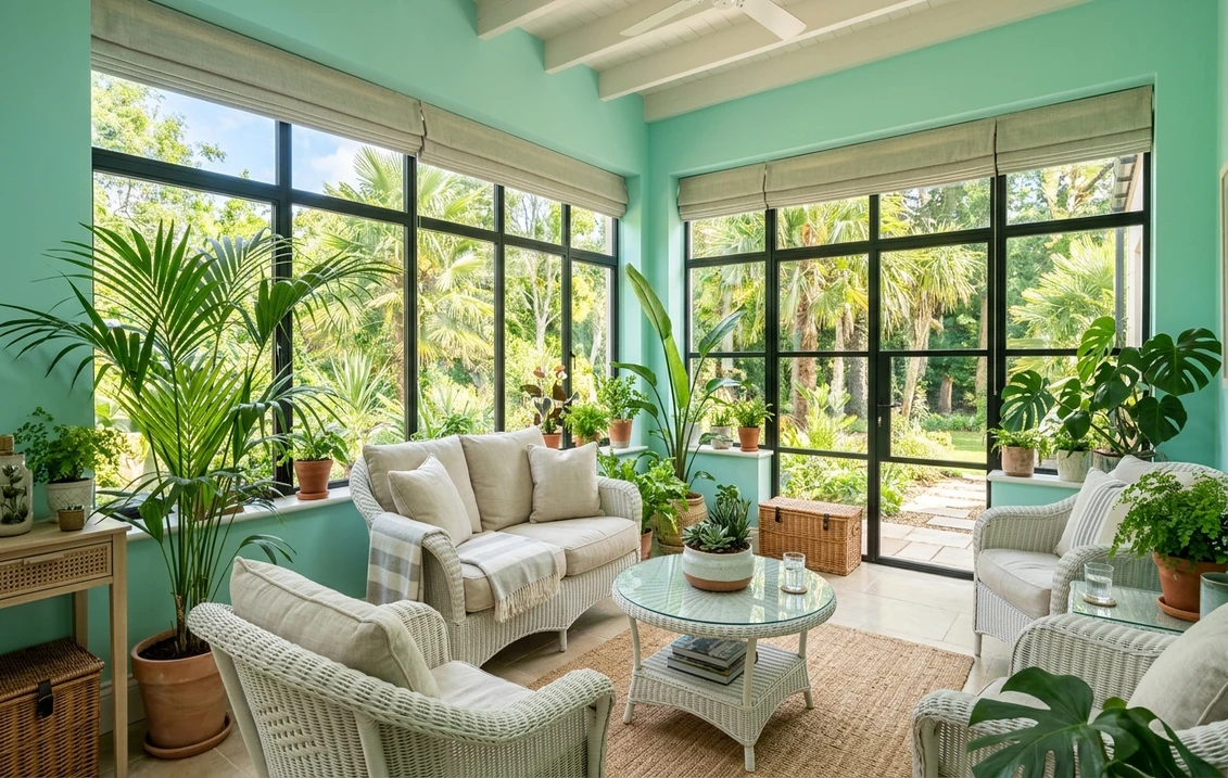 Top 12 Sunroom Paint Colors 2026: Bright & Tropical