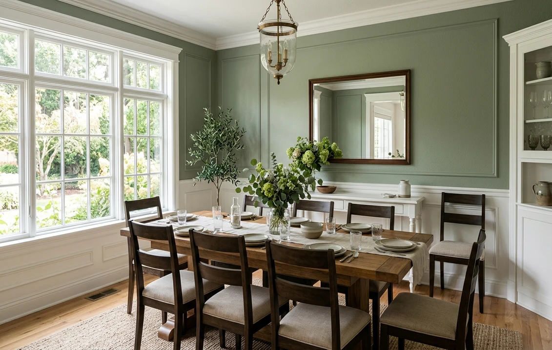 Benjamin Moore Equivalent of Cascade Green (+ Behr)