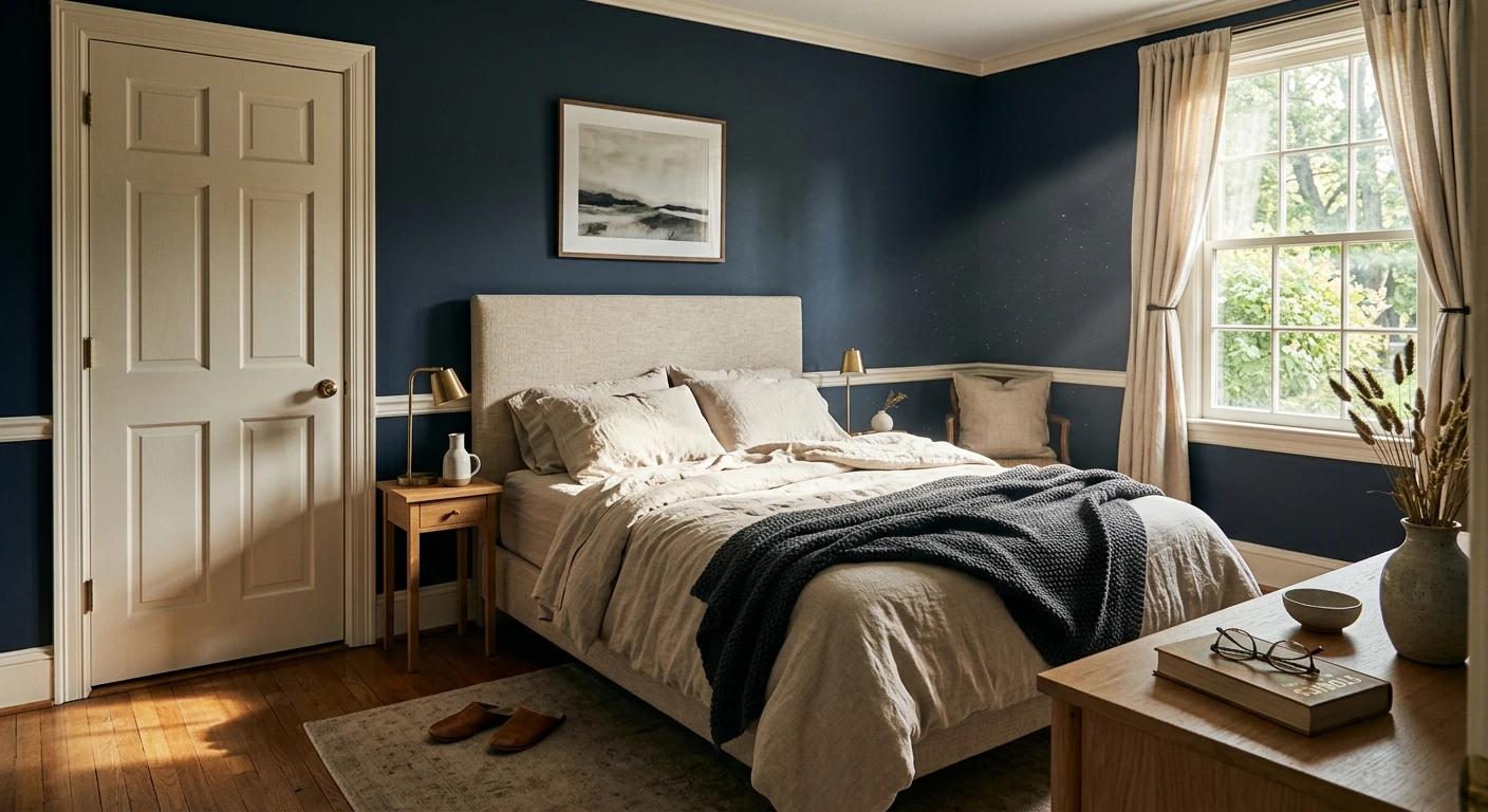 Naval vs Cyberspace: Which Dark Sherwin-Williams Blue Wins