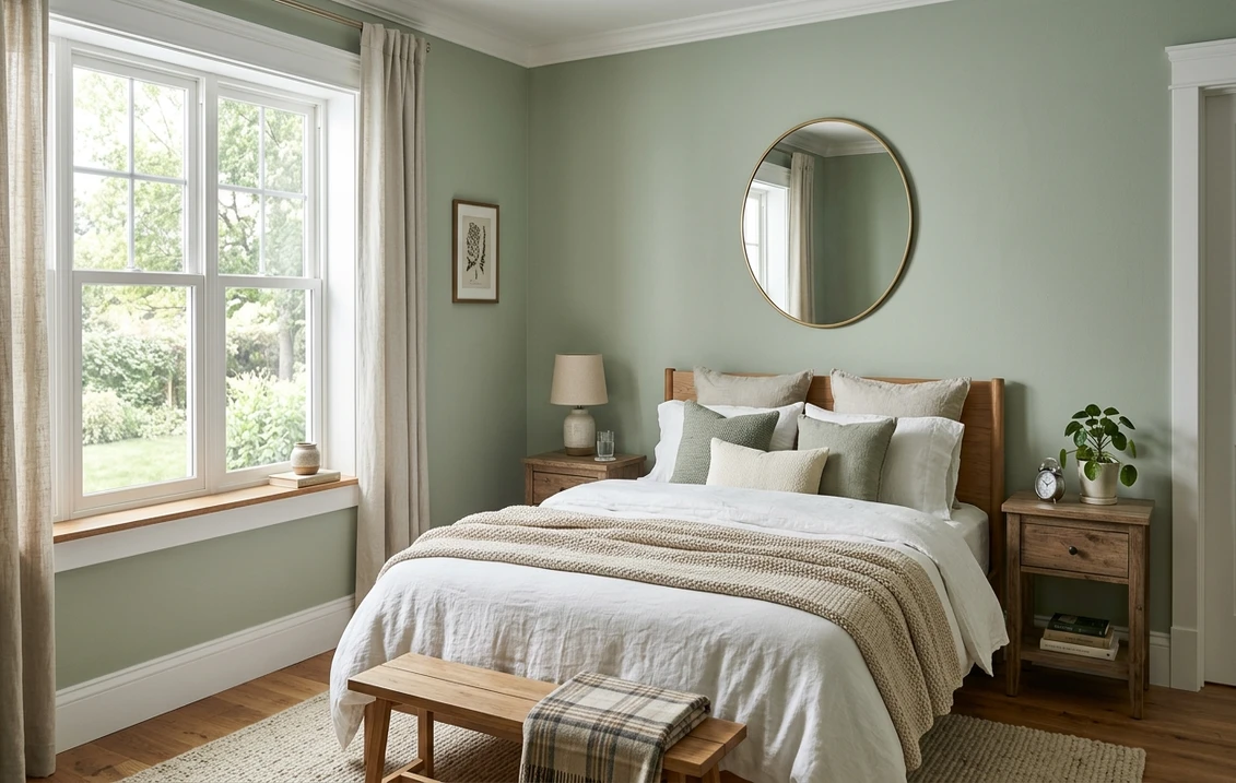 Benjamin Moore Equivalent of Softened Green: Closest Match