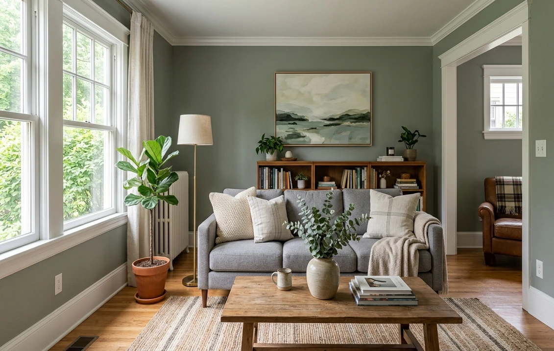 Benjamin Moore Equivalent of Svelte Sage: Closest Match