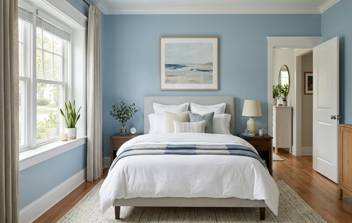 Benjamin Moore Equivalent of Windy Blue: Closest Match