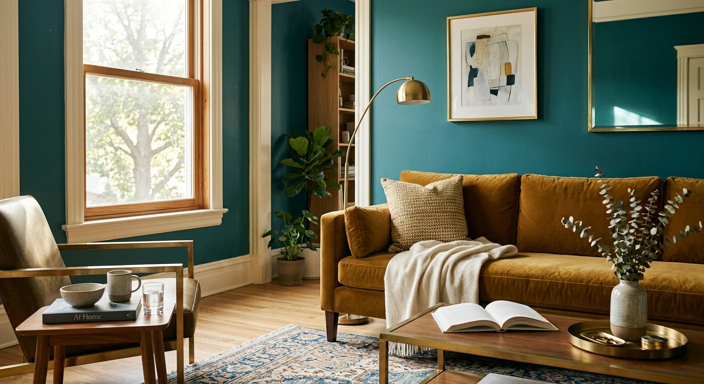 Teal Paint Colors: 12 Best Interior Shades 2026
