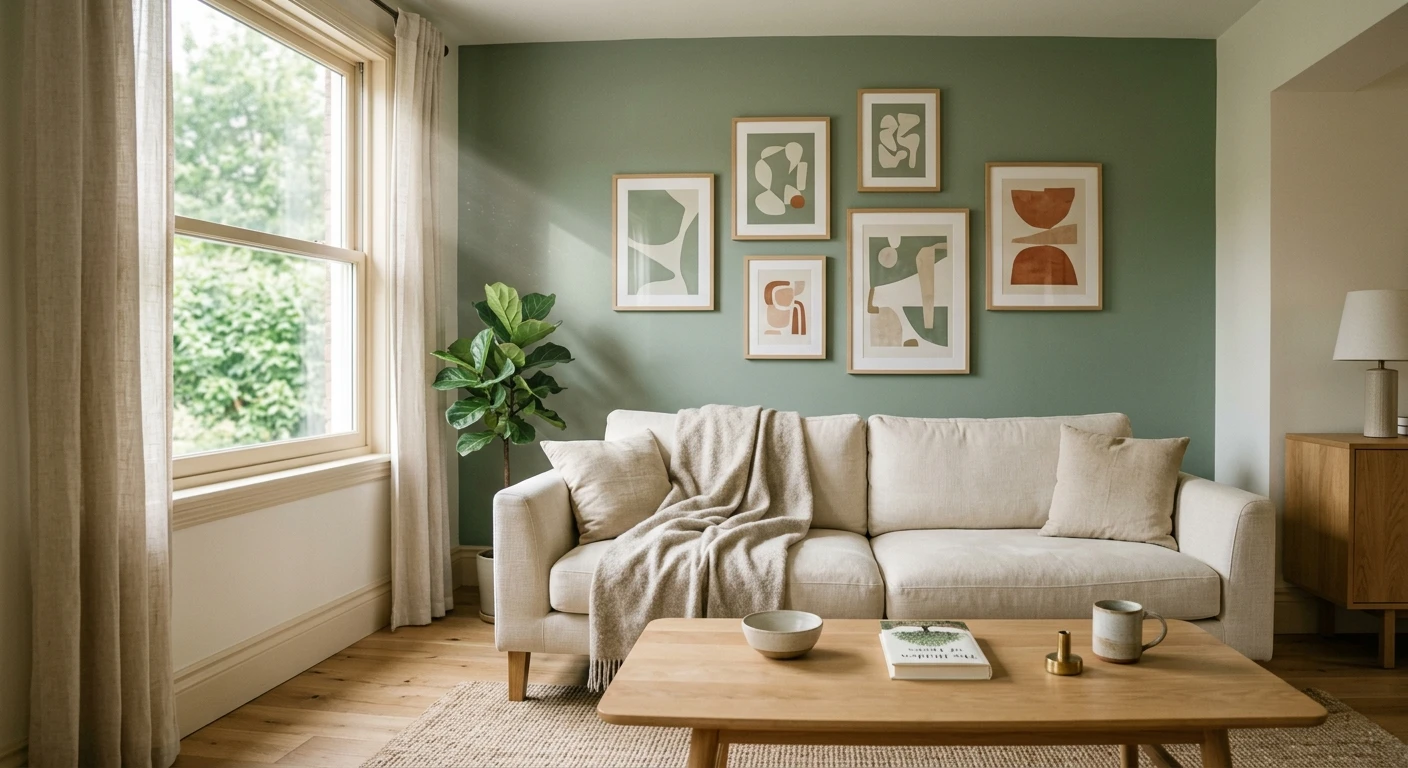 Wall Art for Living Room: How to Match Paint Color