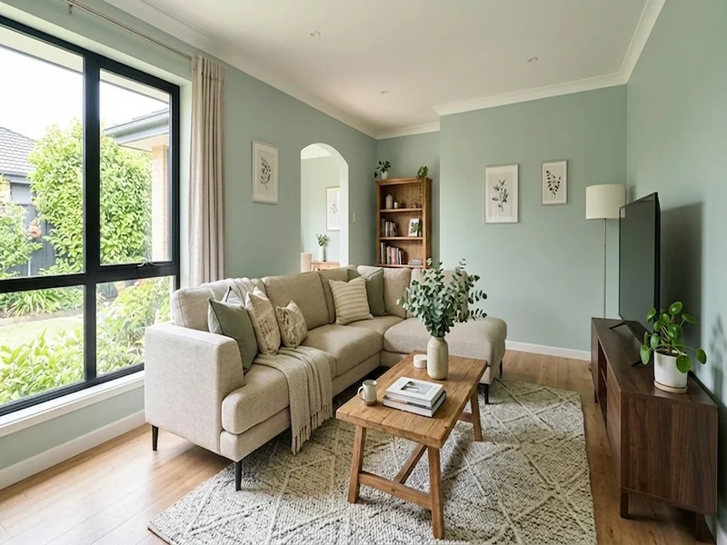 US home shown in In The Moment Behr MQ3-31
