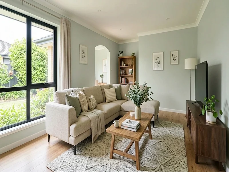 US home shown in Sea Salt Sherwin-Williams SW 6204