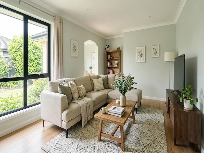 US home shown in Sea Salt Sherwin-Williams SW 6204