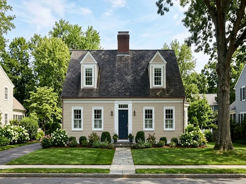 US home shown in Accessible Beige Sherwin-Williams SW 7036