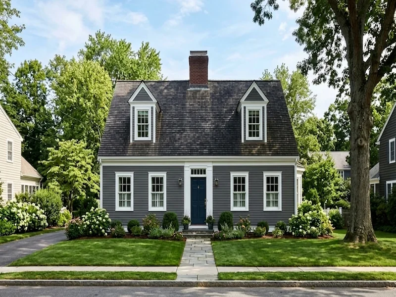 US home shown in Iron Ore Sherwin-Williams SW 7069