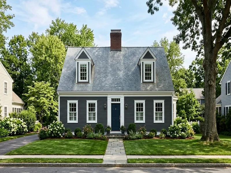 US home shown in Cracked Pepper Behr PPU18-01