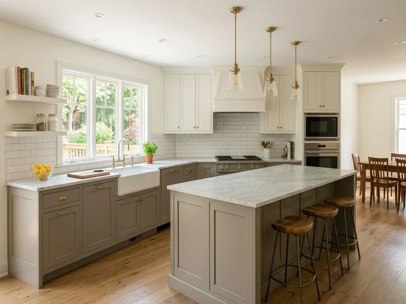 US home shown in White Dove Benjamin Moore OC-17