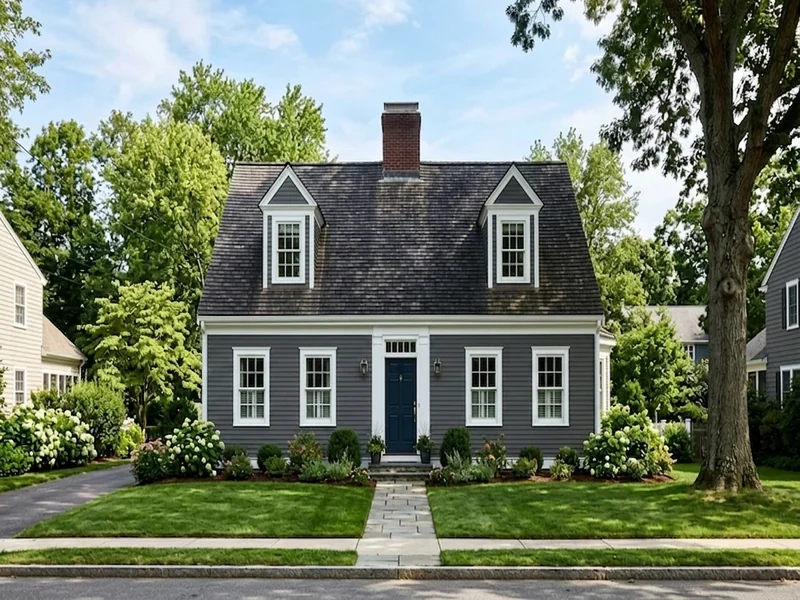 US home shown in Iron Ore Sherwin-Williams SW 7069