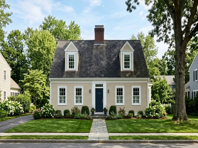 US home shown in Accessible Beige Sherwin-Williams SW 7036
