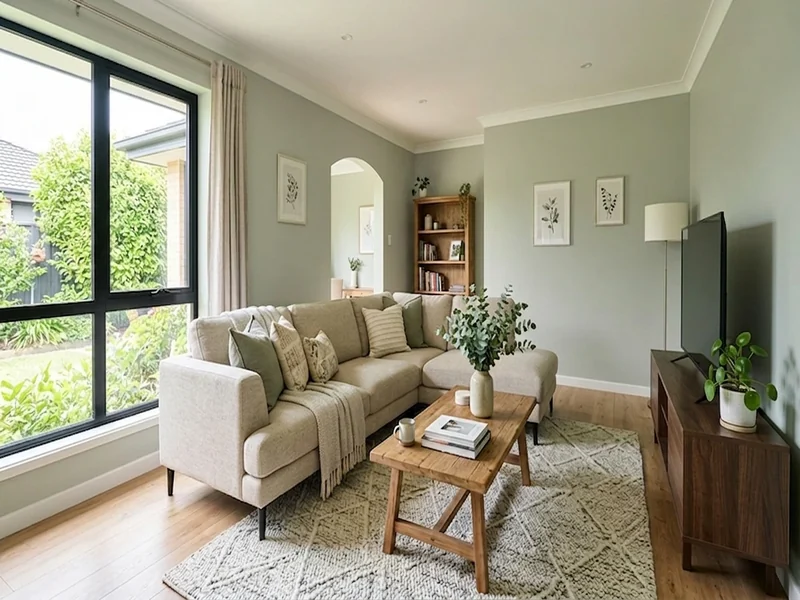 US home shown in Sea Salt Sherwin-Williams SW 6204