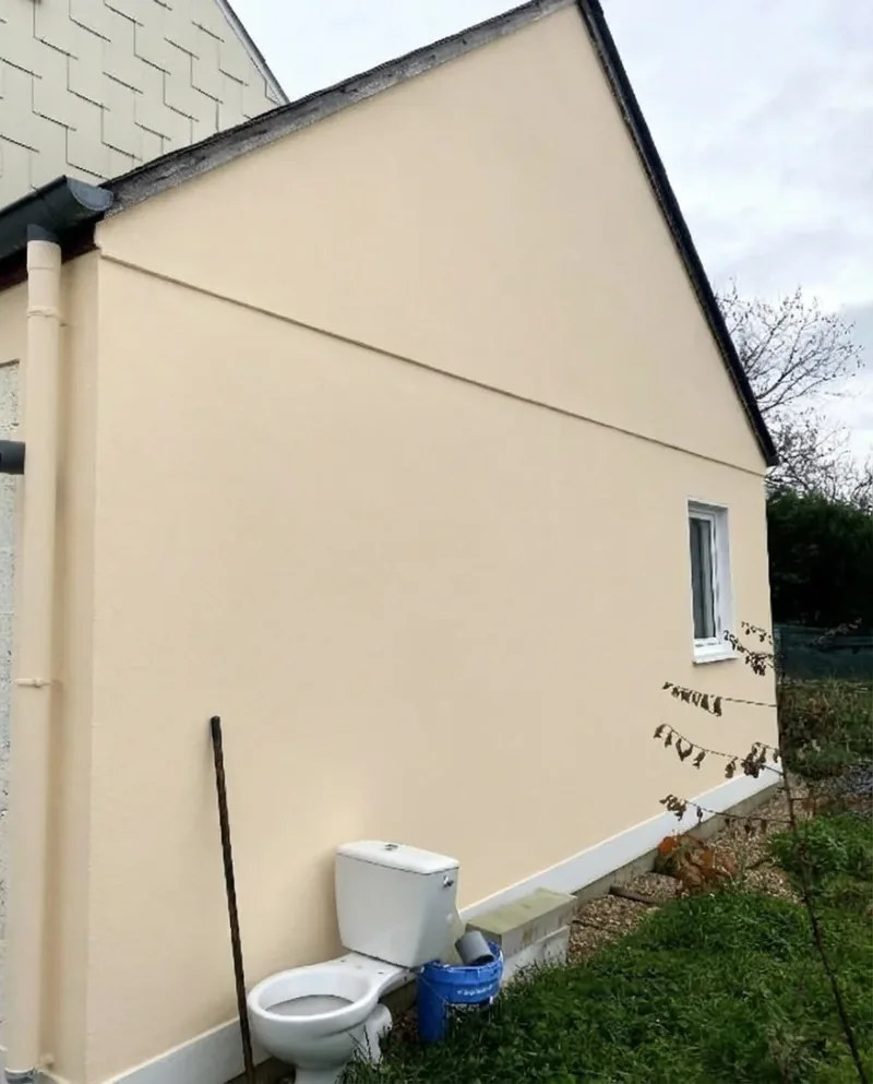 Façade après simulation IA
