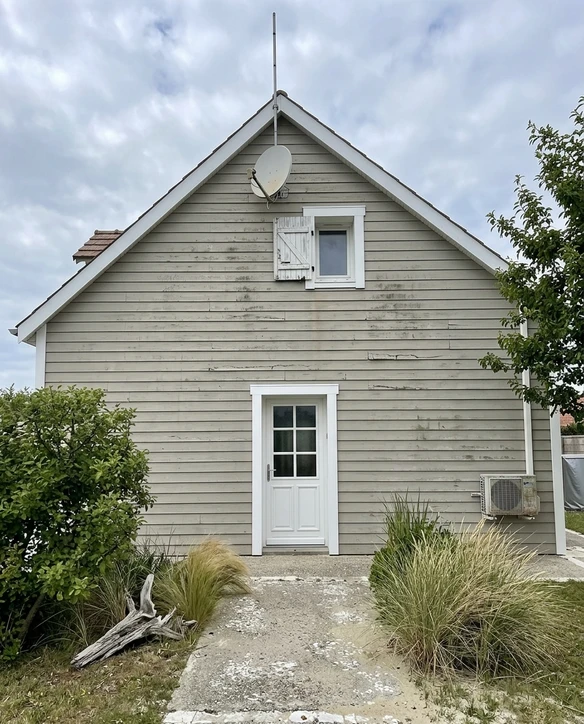 House facade before