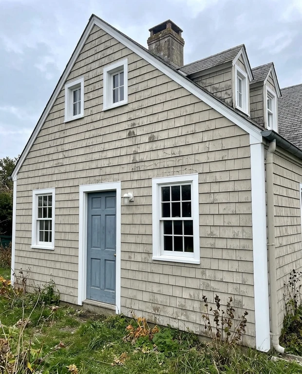 House facade before