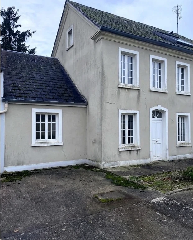 House facade before