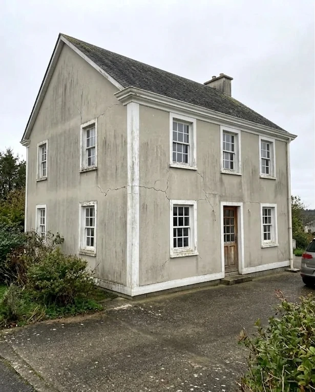 House facade before