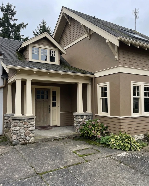 Warm Brown + Cream - Craftsman