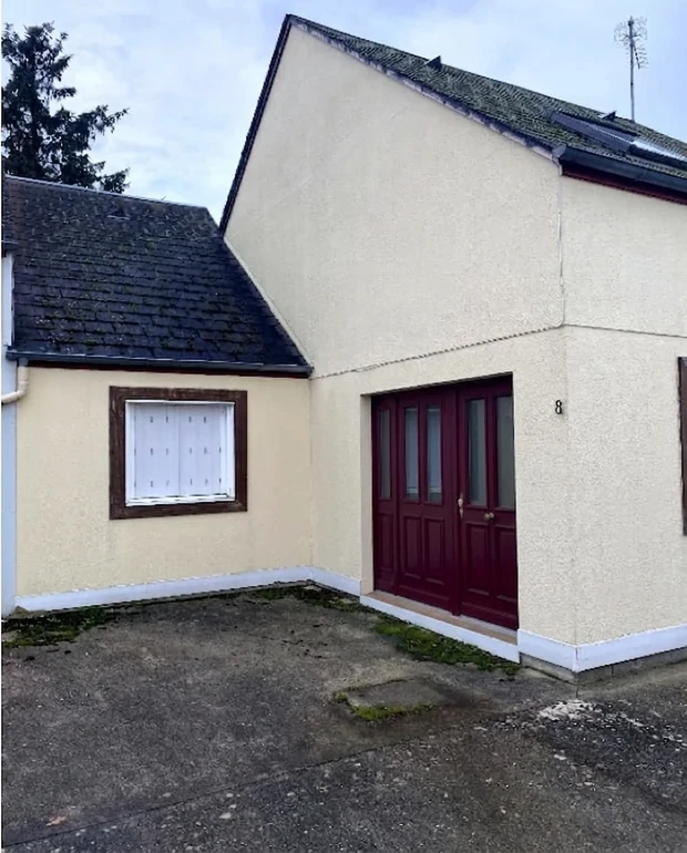 House facade before