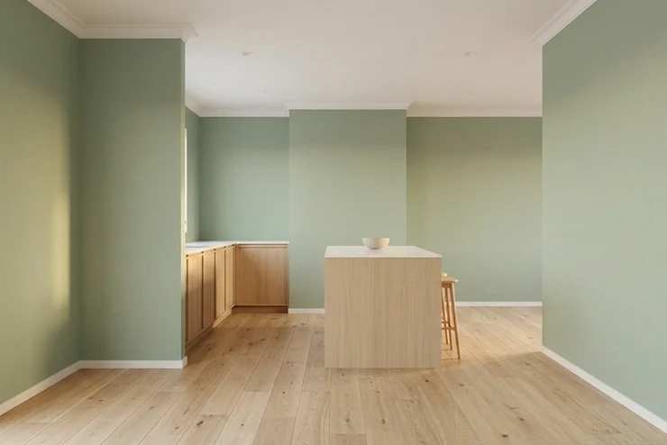Vert Sauge + Blanc Cassé - Scandinave