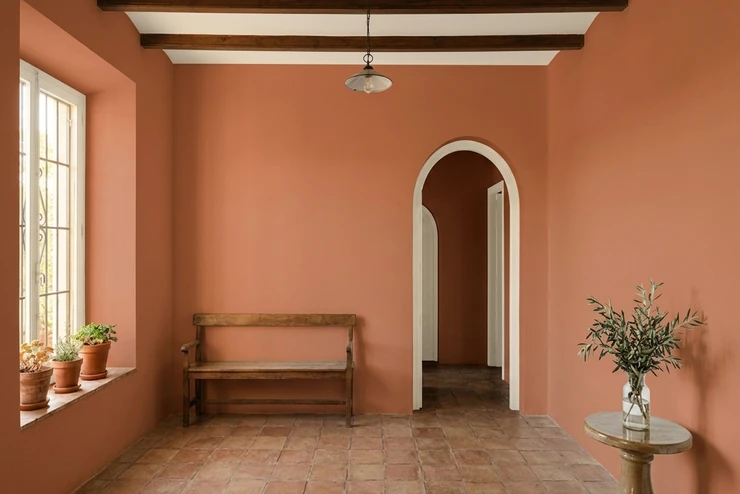 Terracotta + Blanc Cassé - Accueillant méditerranéen