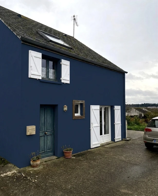 Bleu Marine + Blanc Pur - Cote Atlantique