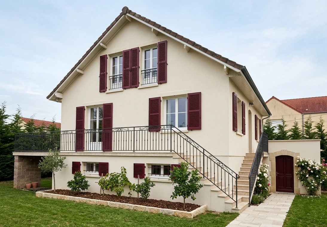 Façade avant simulation